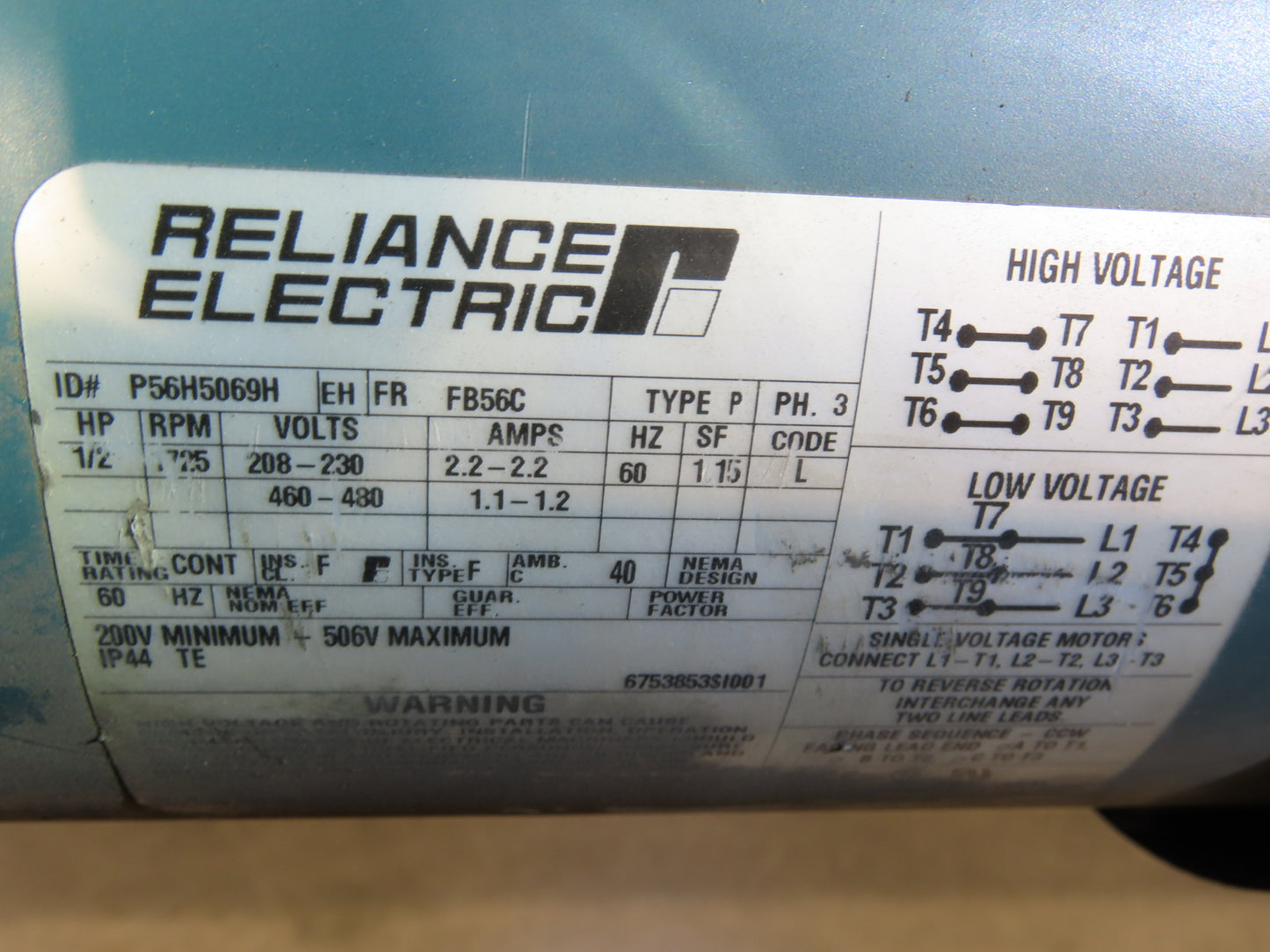 Hytrol 18"x 60' 10" Slider Bed Conveyor 15.5" Belt 1/2Hp 3PH Center Drive 100FPM