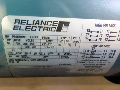 Hytrol 18"x 60' 10" Slider Bed Conveyor 15.5" Belt 1/2Hp 3PH Center Drive 100FPM