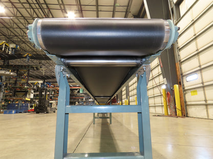 Hytrol 18"x 60' 10" Slider Bed Conveyor 15.5" Belt 1/2Hp 3PH Center Drive 100FPM