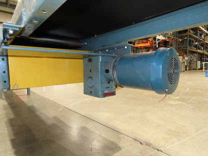 Hytrol 18"x 60' 10" Slider Bed Conveyor 15.5" Belt 1/2Hp 3PH Center Drive 100FPM