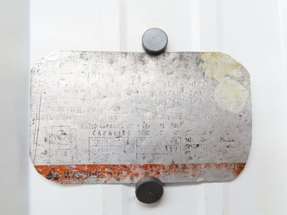 Toyota Forklift Mast 3 Stage 3 Lever 189" Lift 2900lb 5FBE15 Class 2