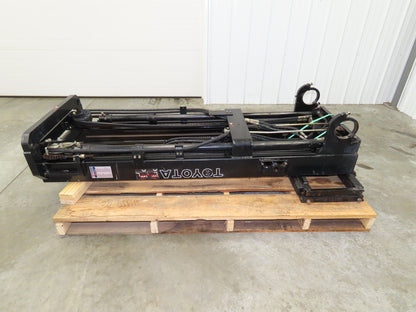 Toyota Forklift Mast 3 Stage 3 Lever 189" Lift 2900lb 5FBE15 Class 2