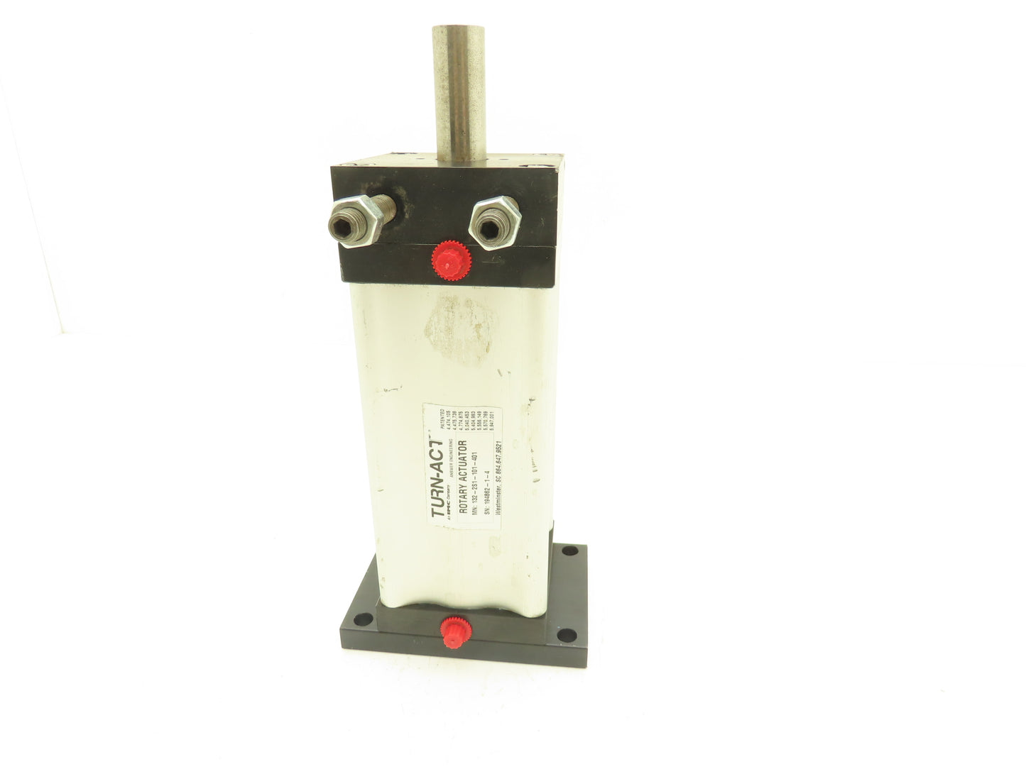 Turn-Act 132-2S1-101-401 Pneumatic Double Acting 90° Rotary Actuator 3/4" Shaft