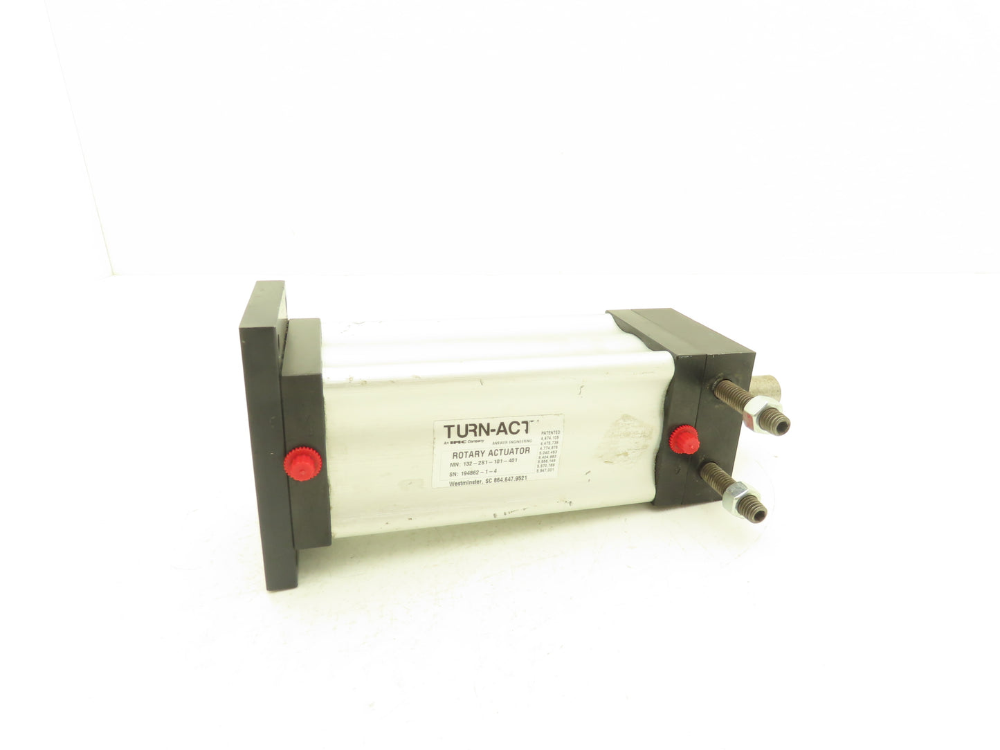 Turn-Act 132-2S1-101-401 Pneumatic Double Acting 90° Rotary Actuator 3/4" Shaft