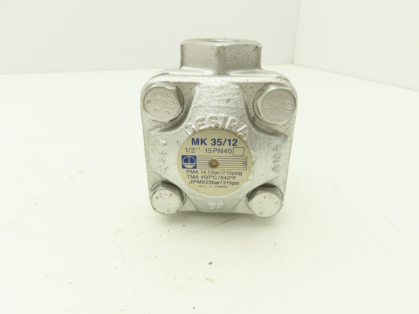 Gestra MK 35/12 Cast Iron Steam Trap 1/2"NPT 15PN40
