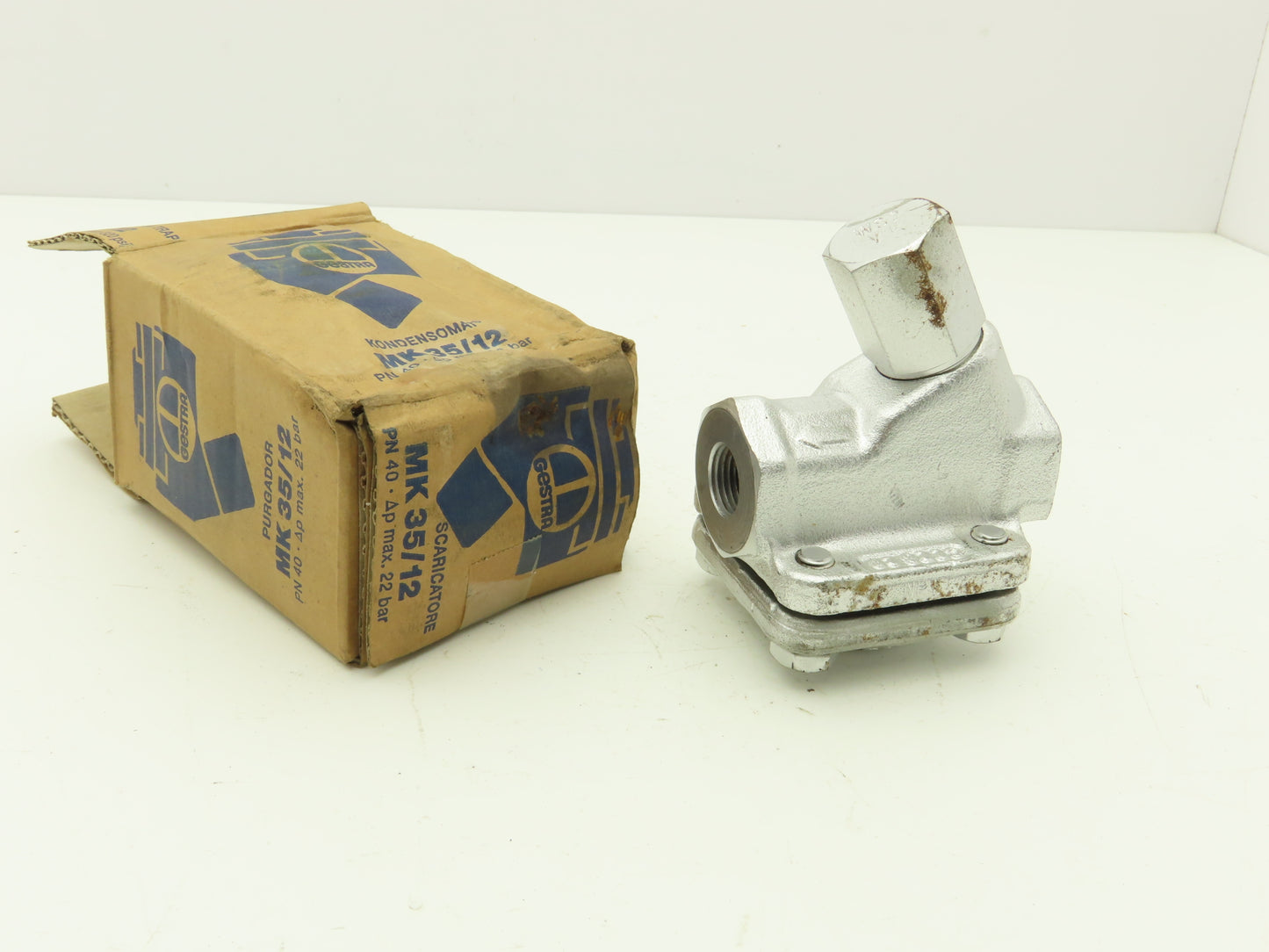 Gestra MK 35/12 Cast Iron Steam Trap 1/2"NPT 15PN40
