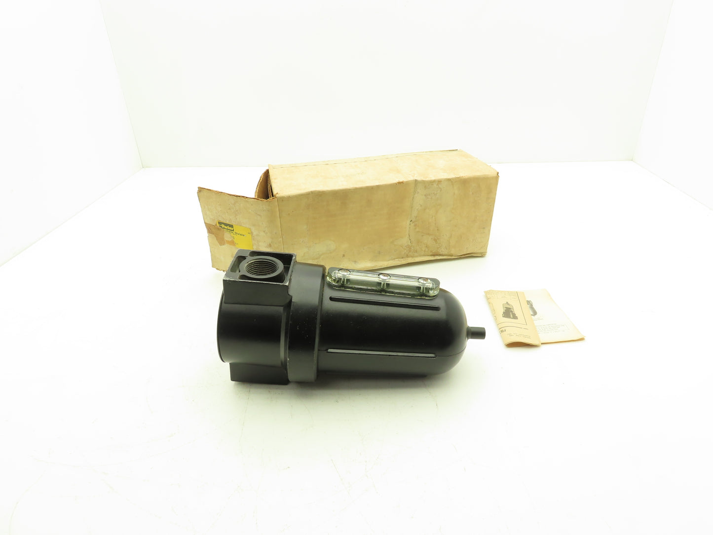 Parker 08F54AB Pneumatic Air Line Filter Housing 1"NPT 250PSI