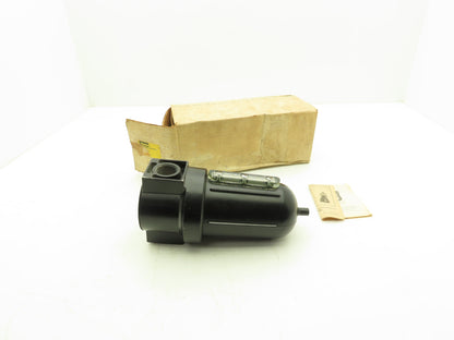 Parker 08F54AB Pneumatic Air Line Filter Housing 1"NPT 250PSI