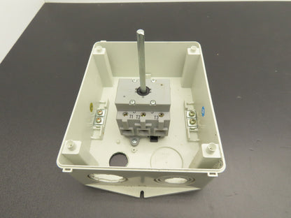 Siemens 3LD25 65-0TB53 Rotary Disconnect Enclosed Switch 63A 3Pole 3PH  Lot of 3