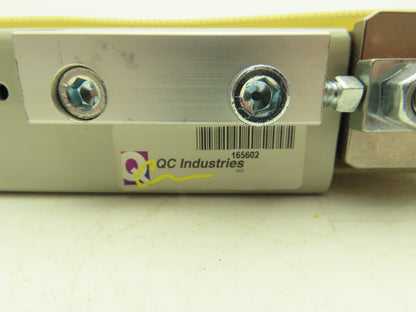 QC Industries 1ESBH06-018-BSQ-MAA 6" x 17.5" Low Profile Belt Conveyor No Drive
