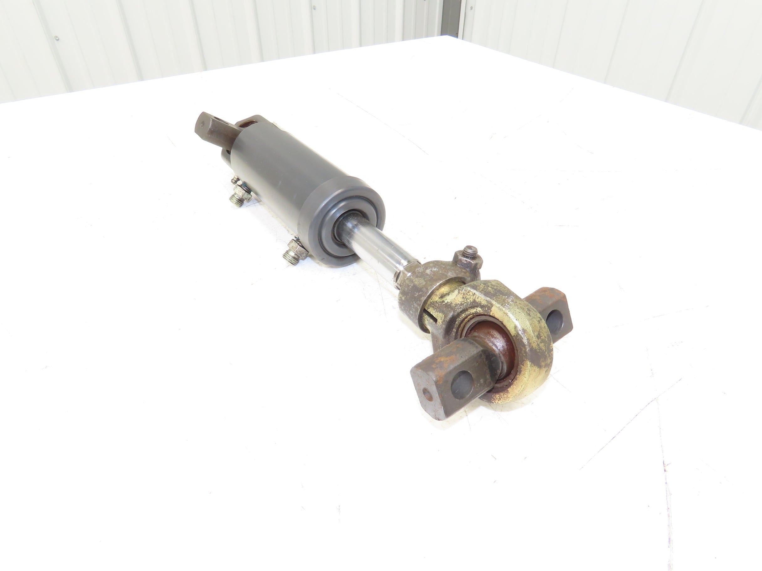 Linde 604441 Electric Forklift Hydraulic Tilt Cylinder Removed From E1 ...
