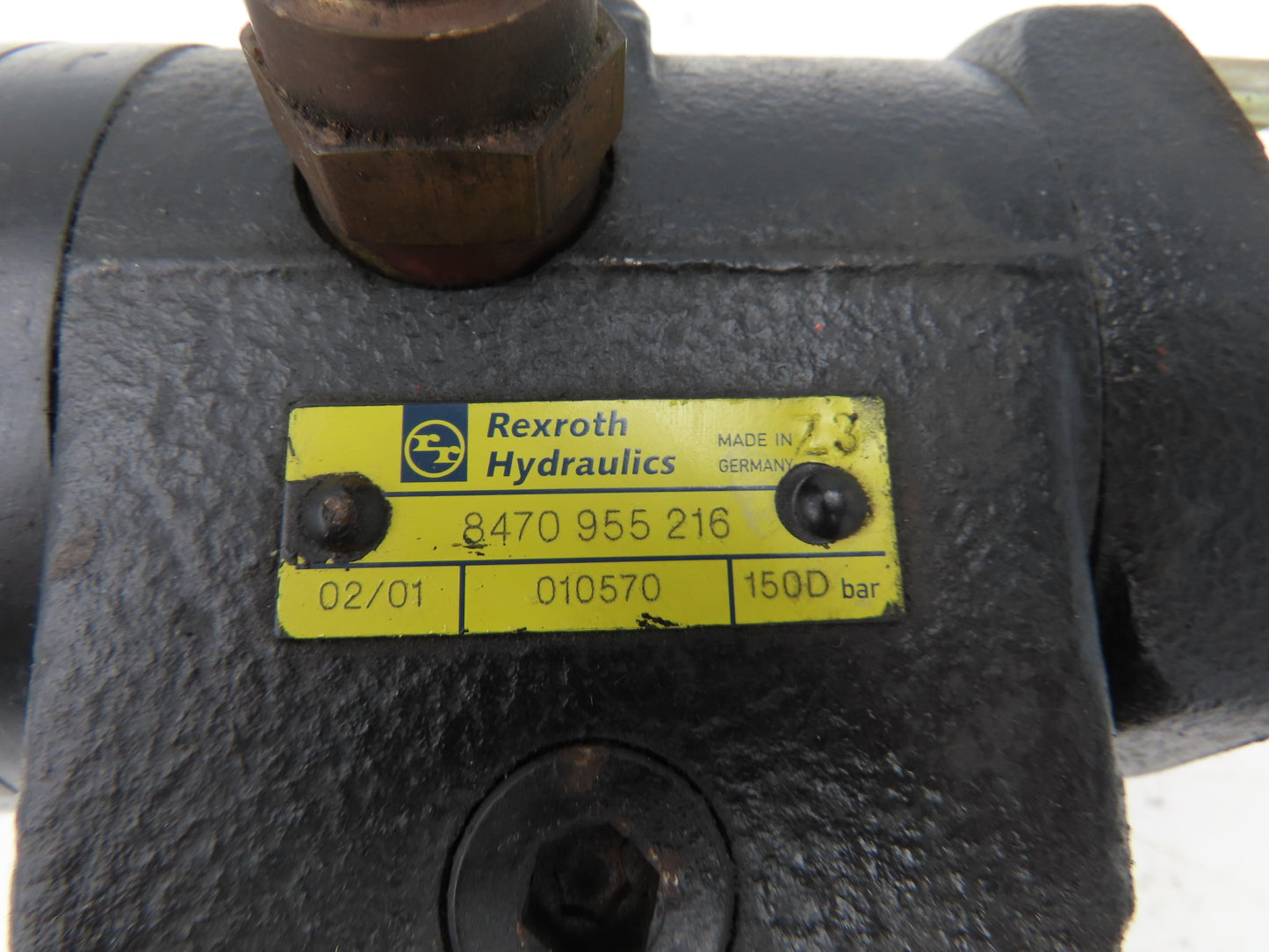 Linde 8470 955 216 Forklift Hydraulic Power Steering Pump Removed From E18C-02