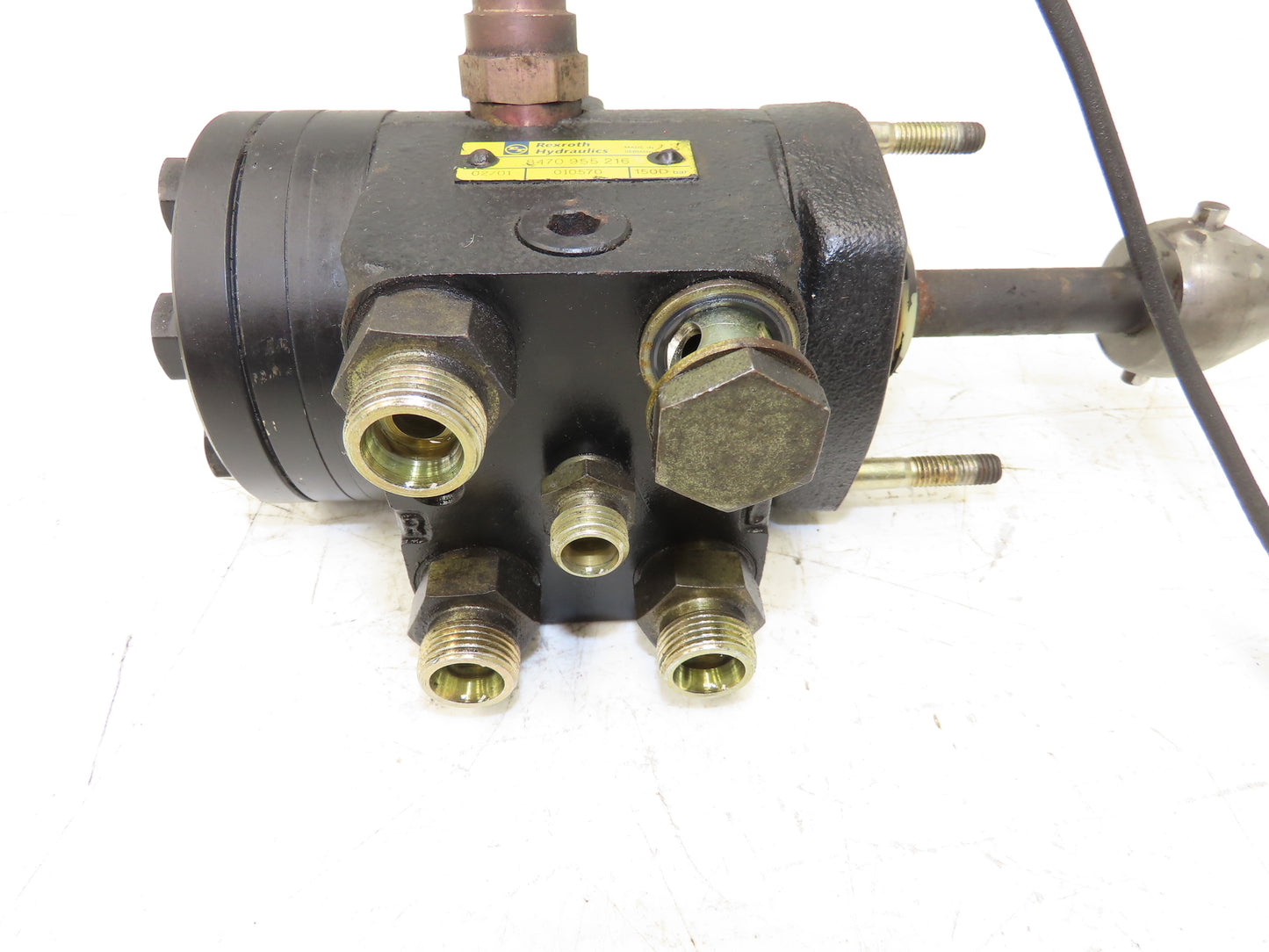 Linde 8470 955 216 Forklift Hydraulic Power Steering Pump Removed From E18C-02