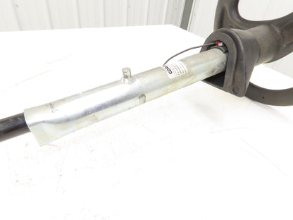 Linde 3355421001 Forklift Steering Wheel & Column W/Horn Removed From E18C-02