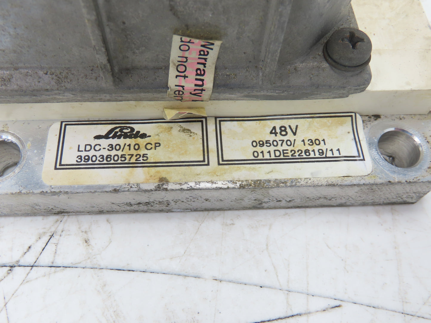 Linde 3903605725 Forklift CP Control Module Removed From E18C-02