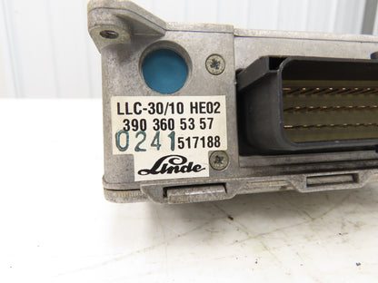 Linde 390 360 53 57 Forklift Control Module LDC3010HE02 Removed From E18C-02