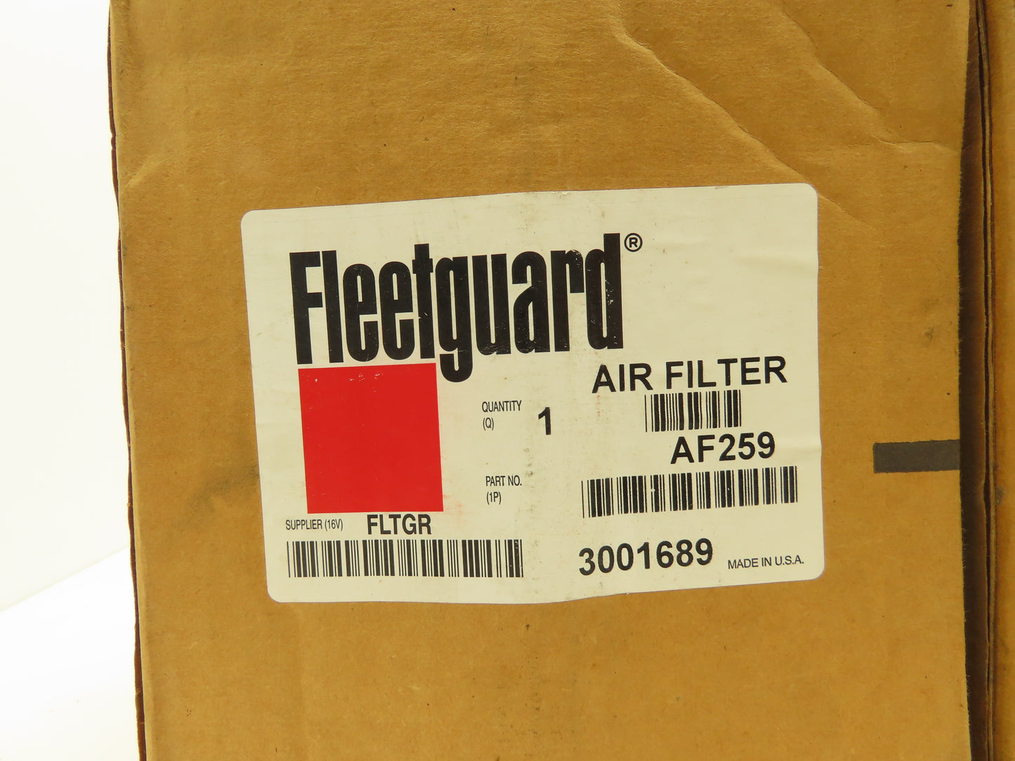 Fleetguard AF259 Air Filter Lot of 3