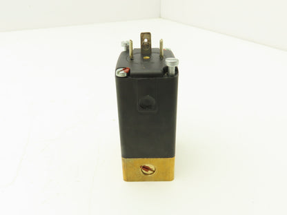 Burkert 0313 C 1/8 FKM BR Magnetic Solenoid Valve 120V 50/60 HZ 100PSI 00460472