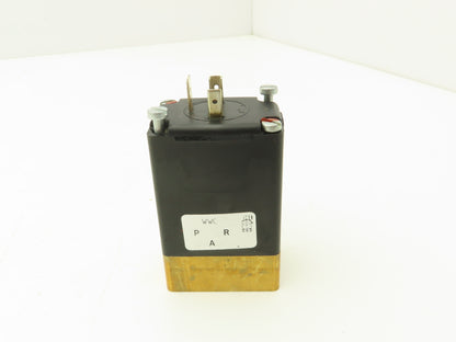 Burkert 0313 C 1/8 FKM BR Magnetic Solenoid Valve 120V 50/60 HZ 100PSI 00460472