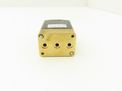 Burkert 0313 C 1/8 FKM BR Magnetic Solenoid Valve 120V 50/60 HZ 100PSI 00460472