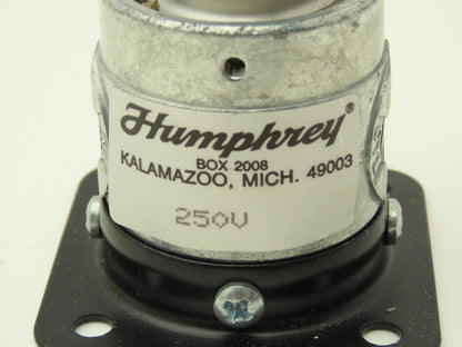 Humphrey 250V-3-10-21 Manual Lever Valve Pneumatic Air Flow Directional Control