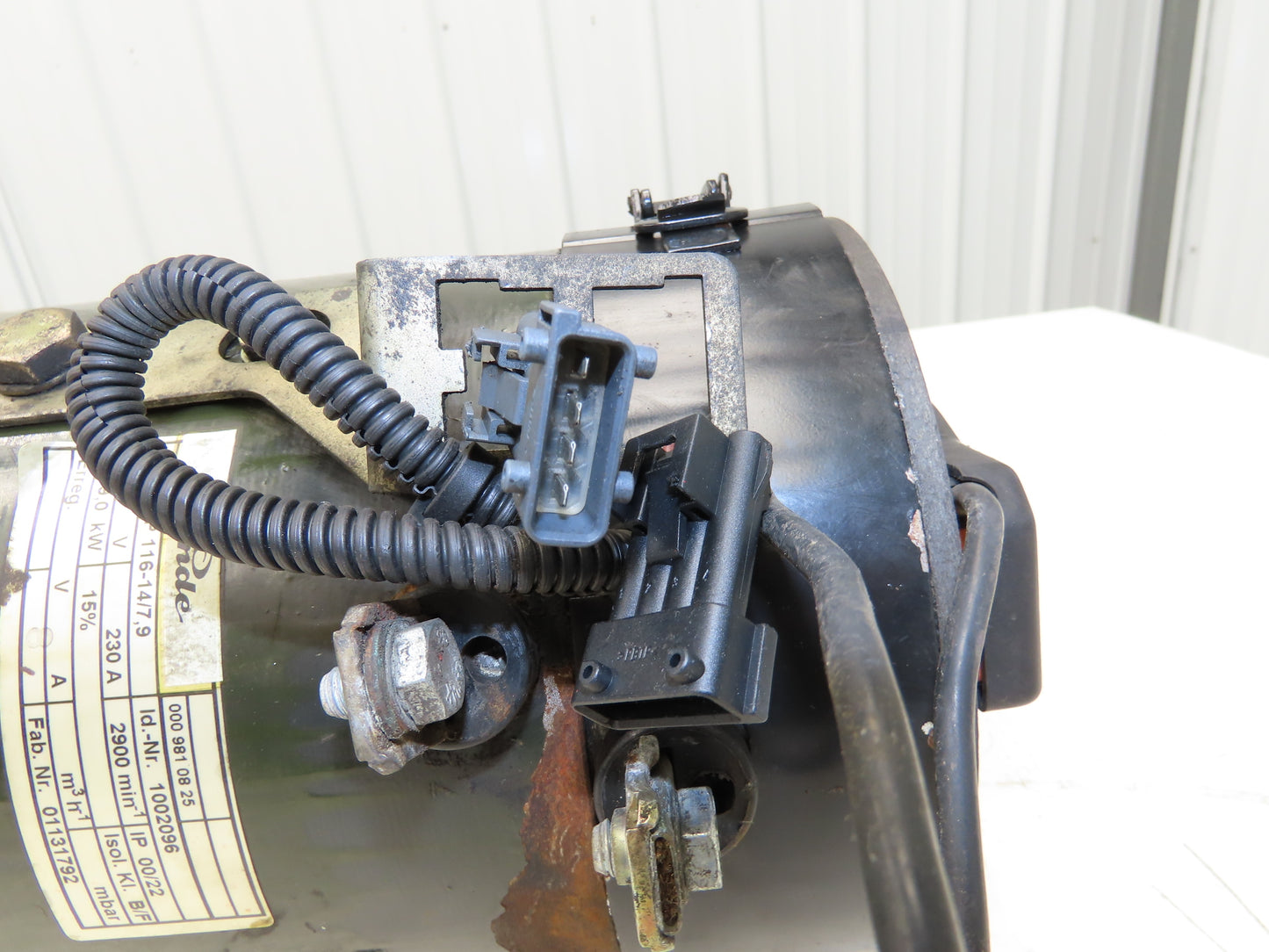 Linde GP1161479 Forklift Hydraulic Pump Motor 48VDC Removed From E18C-02