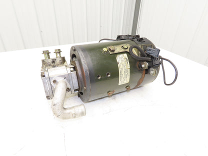 Linde GP1161479 Forklift Hydraulic Pump Motor 48VDC Removed From E18C-02