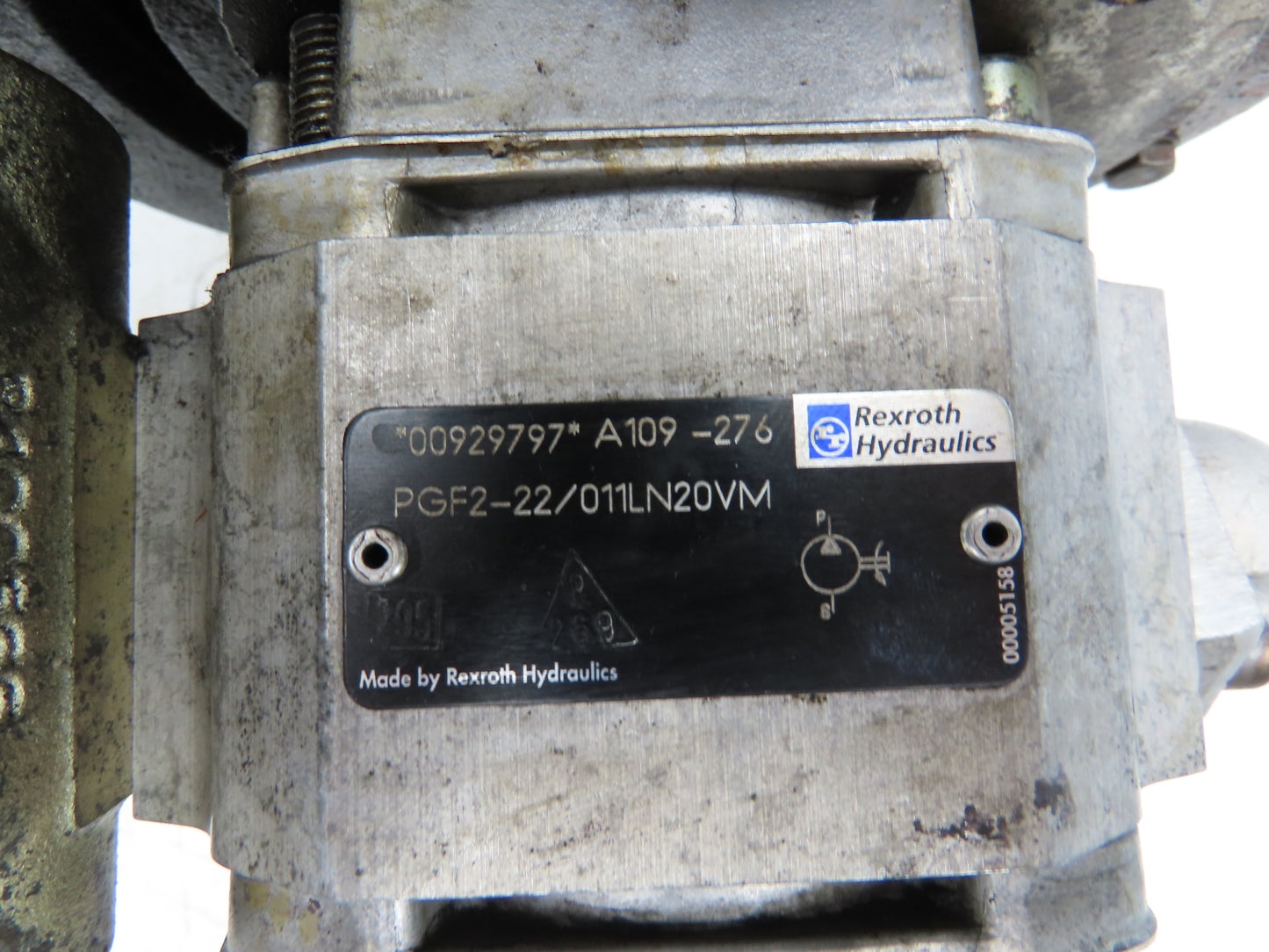 Linde GP1161479 Forklift Hydraulic Pump Motor 48VDC Removed From E18C-02