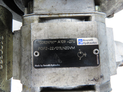 Linde GP1161479 Forklift Hydraulic Pump Motor 48VDC Removed From E18C-02