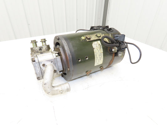 Linde GP1161479 Forklift Hydraulic Pump Motor 48VDC Removed From E18C-02