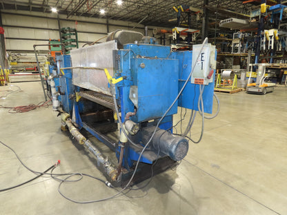 Black Bros 56" Hot Melt Roll Coating Glue Applicator Laminator Press w/Heater