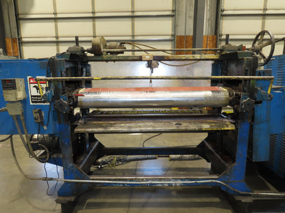 Black Bros 56" Hot Melt Roll Coating Glue Applicator Laminator Press w/Heater