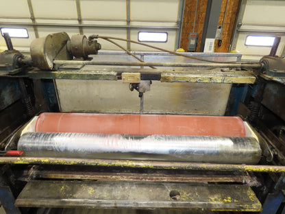 Black Bros 56" Hot Melt Roll Coating Glue Applicator Laminator Press w/Heater