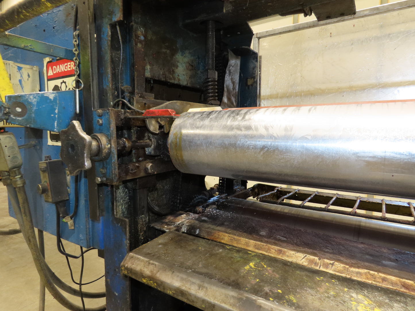 Black Bros 56" Hot Melt Roll Coating Glue Applicator Laminator Press w/Heater