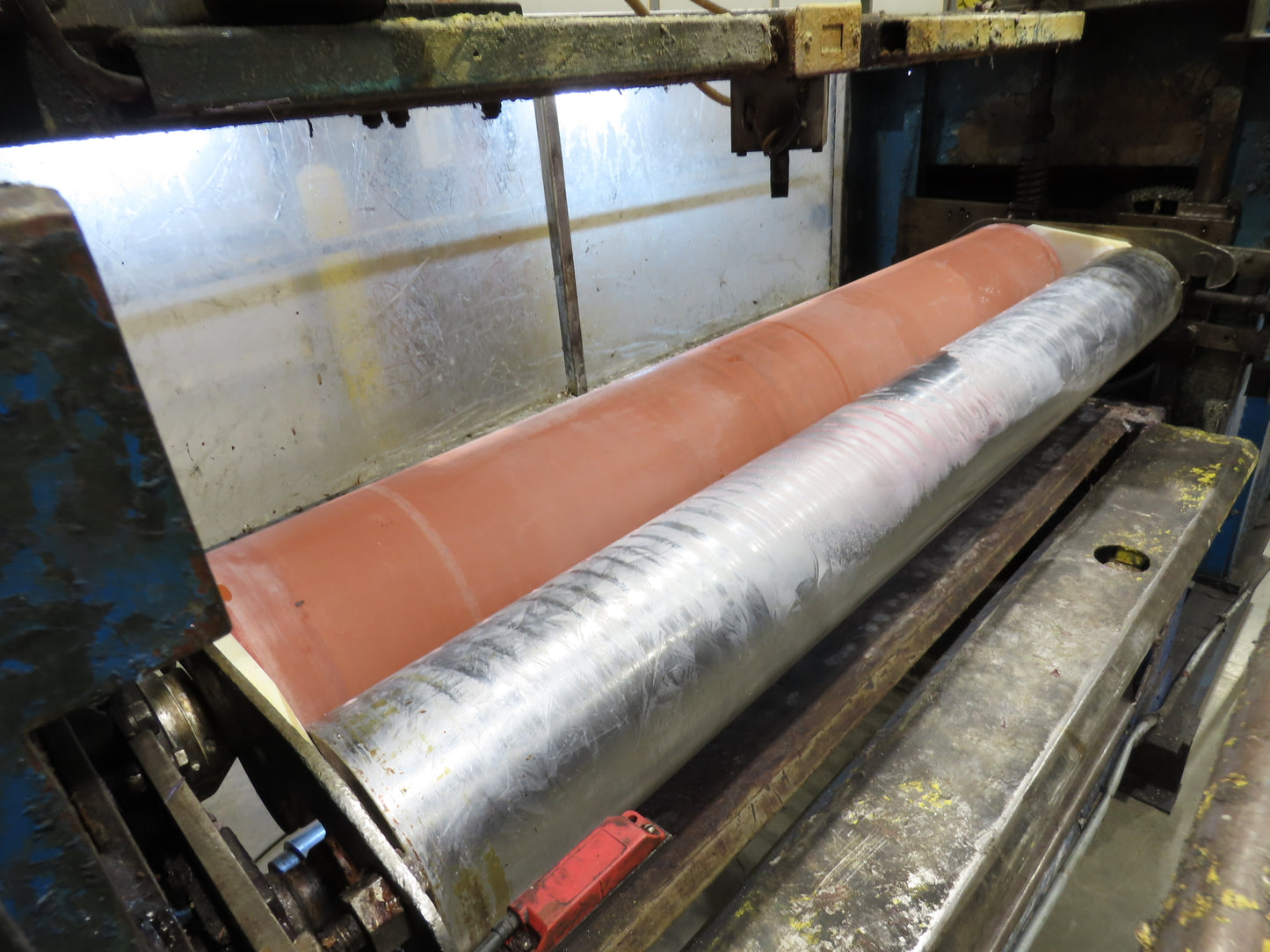 Black Bros 56" Hot Melt Roll Coating Glue Applicator Laminator Press w/Heater