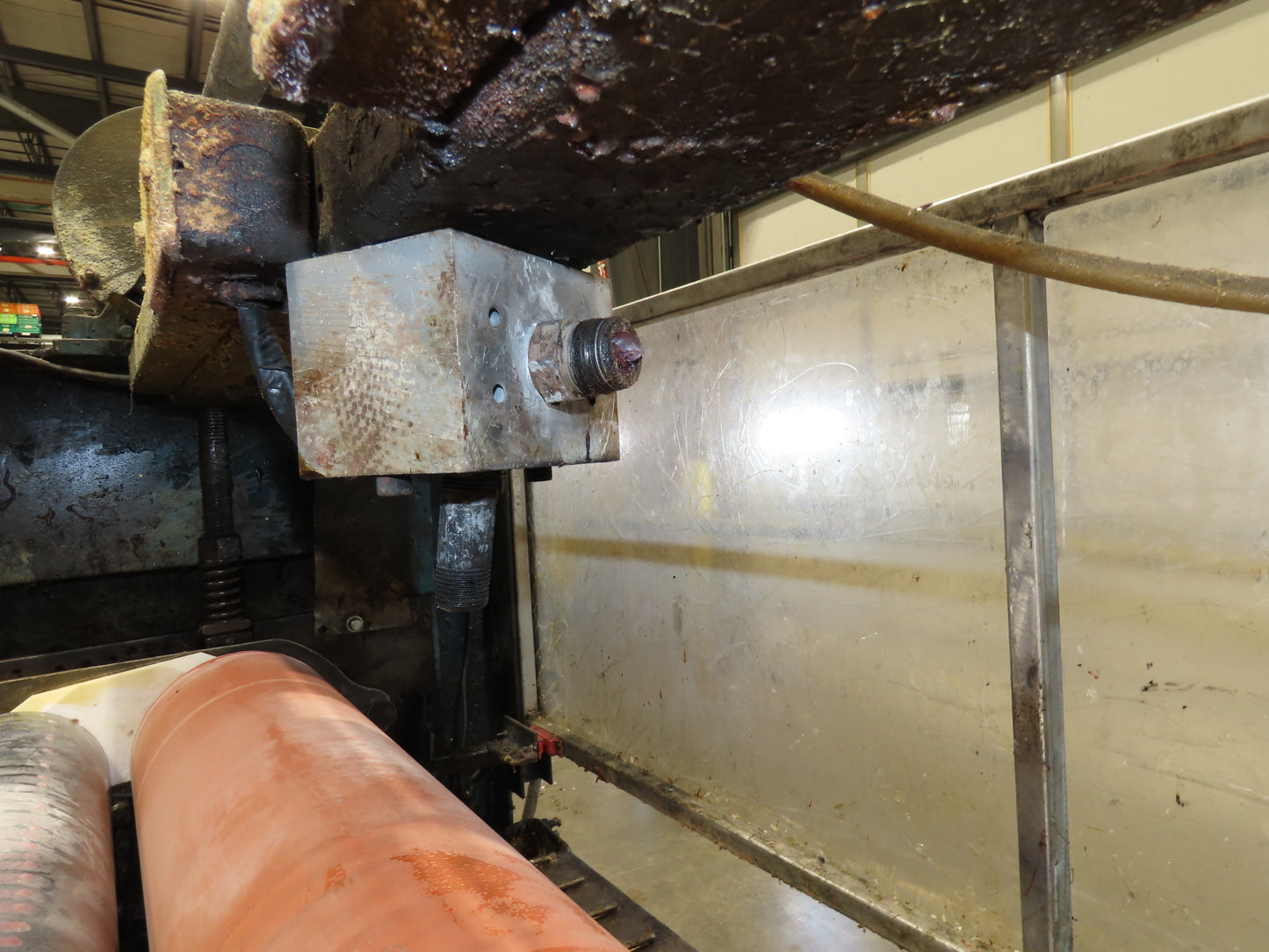 Black Bros 56" Hot Melt Roll Coating Glue Applicator Laminator Press w/Heater