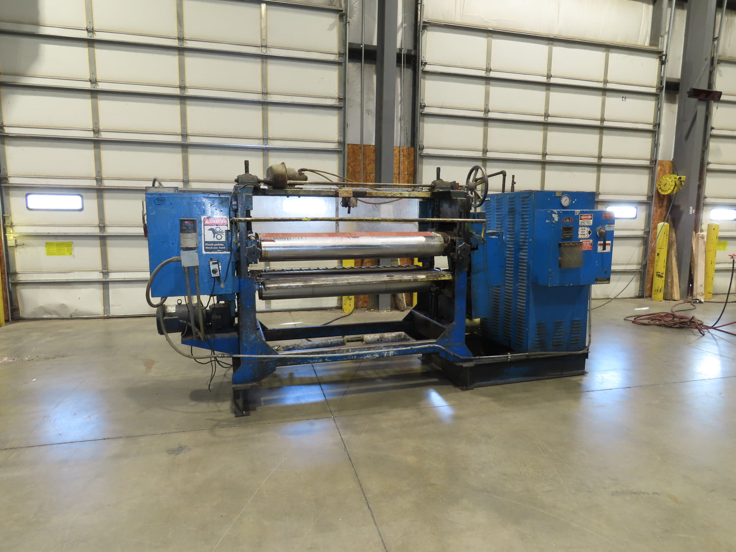 Black Bros 56" Hot Melt Roll Coating Glue Applicator Laminator Press w/Heater