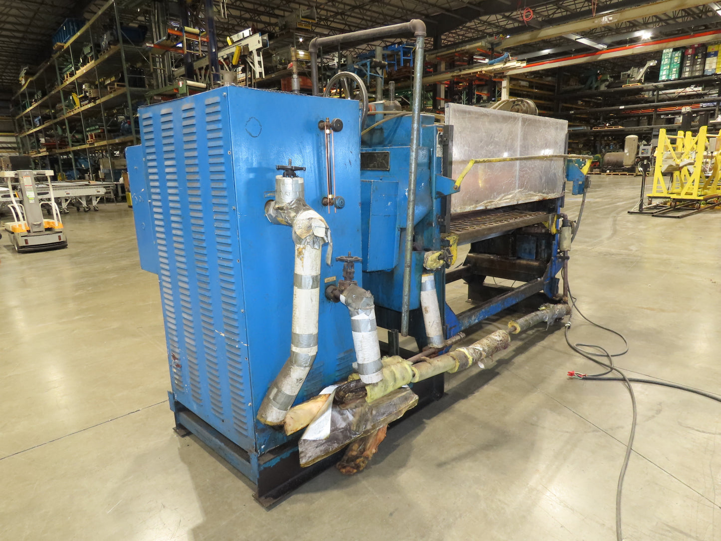 Black Bros 56" Hot Melt Roll Coating Glue Applicator Laminator Press w/Heater