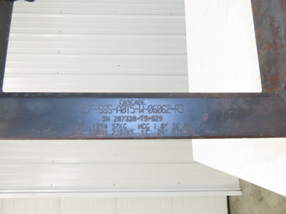 Cascade Forklift Side Shift 16" Class 2 Fork 41" Chassis