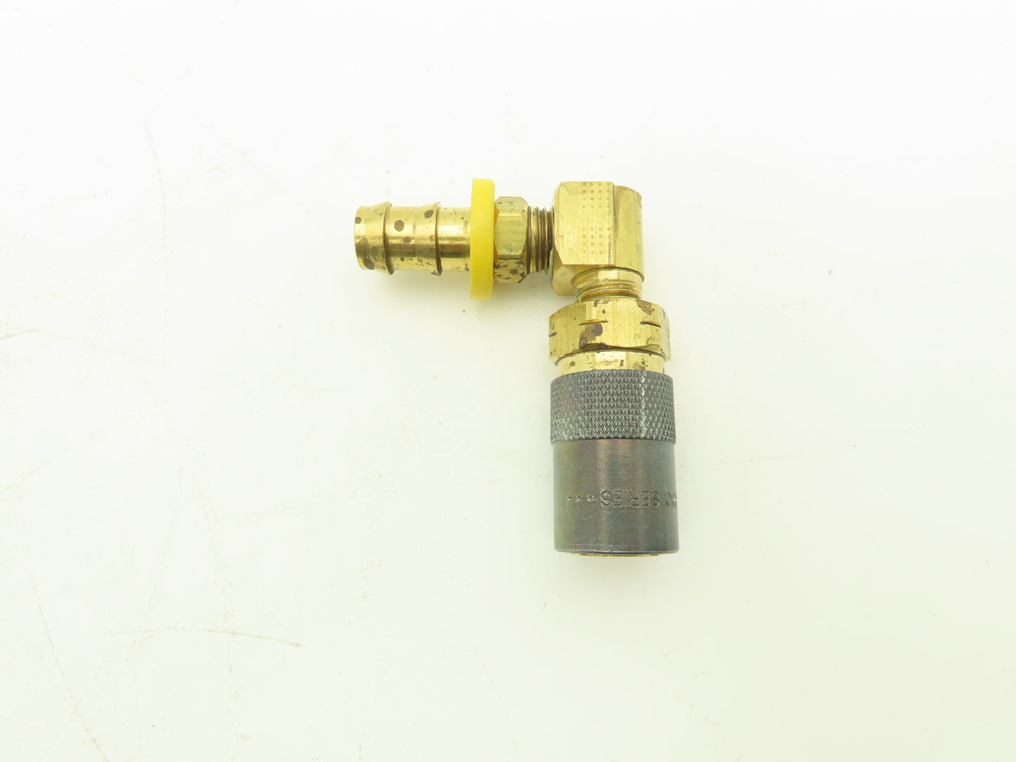 Parker Injection Molding Coolant Quick Coupler MoldMate 90° Hose Barb Lot of 5