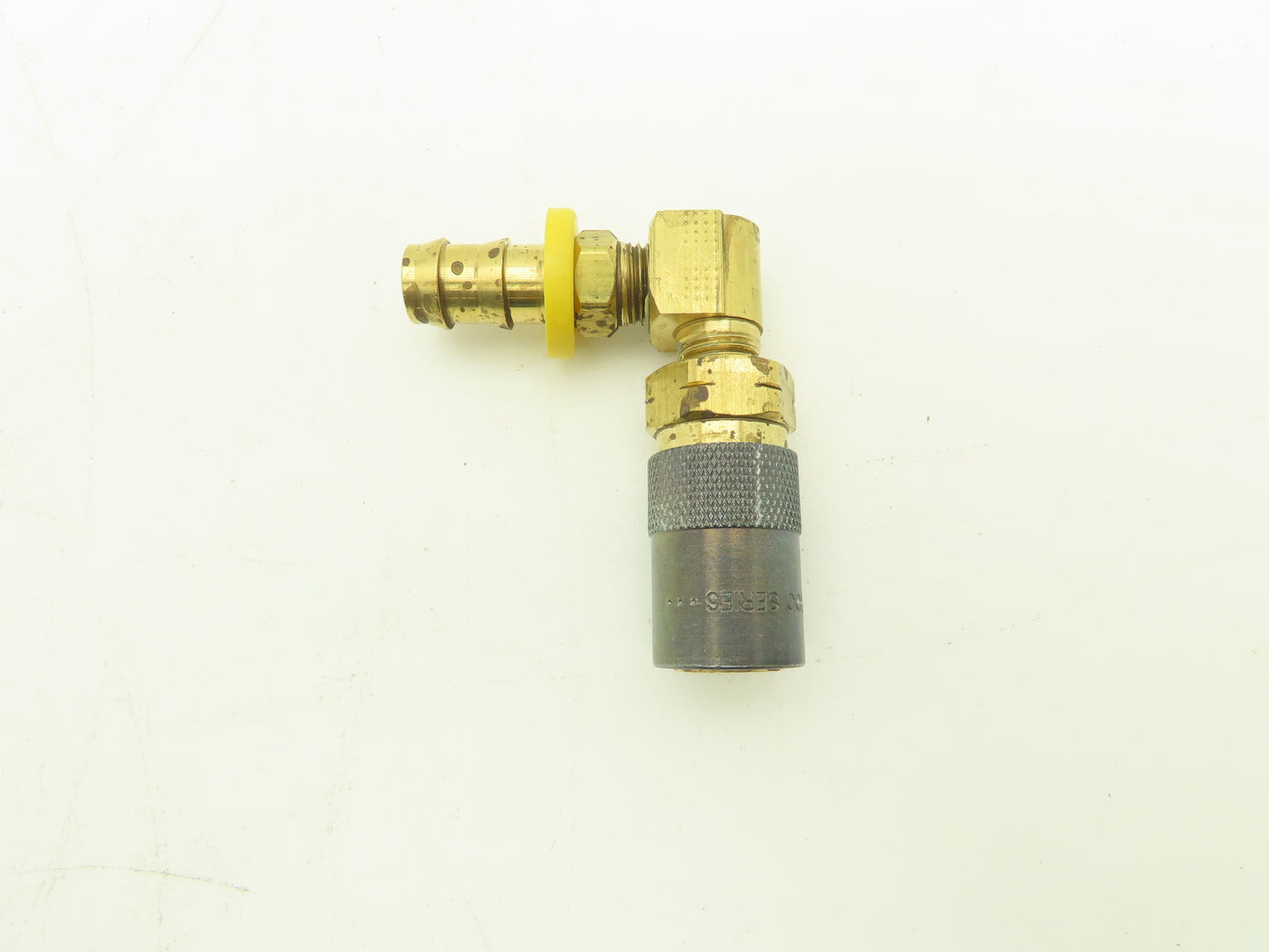 Parker Injection Molding Coolant Quick Coupler MoldMate 90° Hose Barb Lot of 5