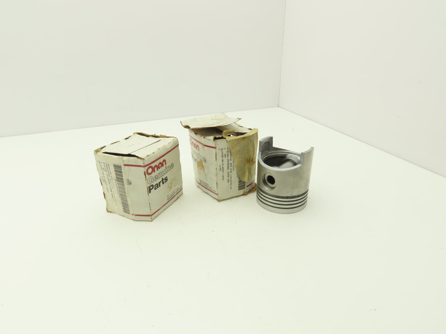 Onan 112C Cummins Piston Aluminum Body Engine .010 Overbore W/Pin Lot of 2