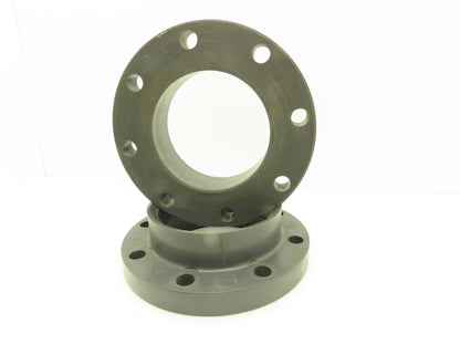 Nibco 6" PVC Flange Coupling 150 PSI Grey Schedule 80 Lot of 2