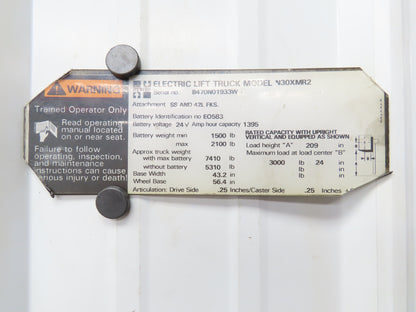 Fluid Power Systems MC1445-0601 Forklift Interface Board Off Of Hyster N30XMR2