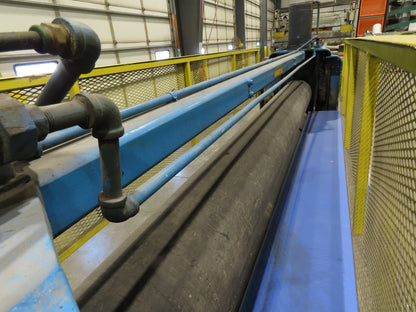 Black Bros 2-Roll Laminator Fiberglass Sheet Press 9' 2"W Rollers 5Hp 3PH