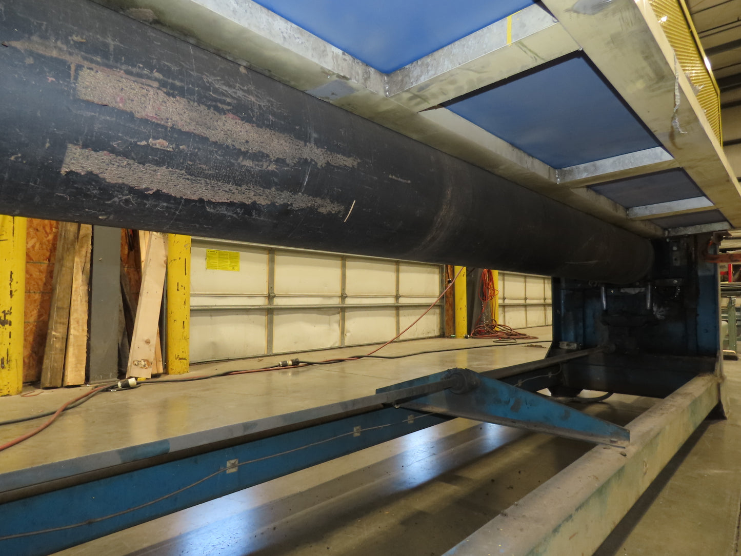 Black Bros 2-Roll Laminator Fiberglass Sheet Press 9' 2"W Rollers 5Hp 3PH