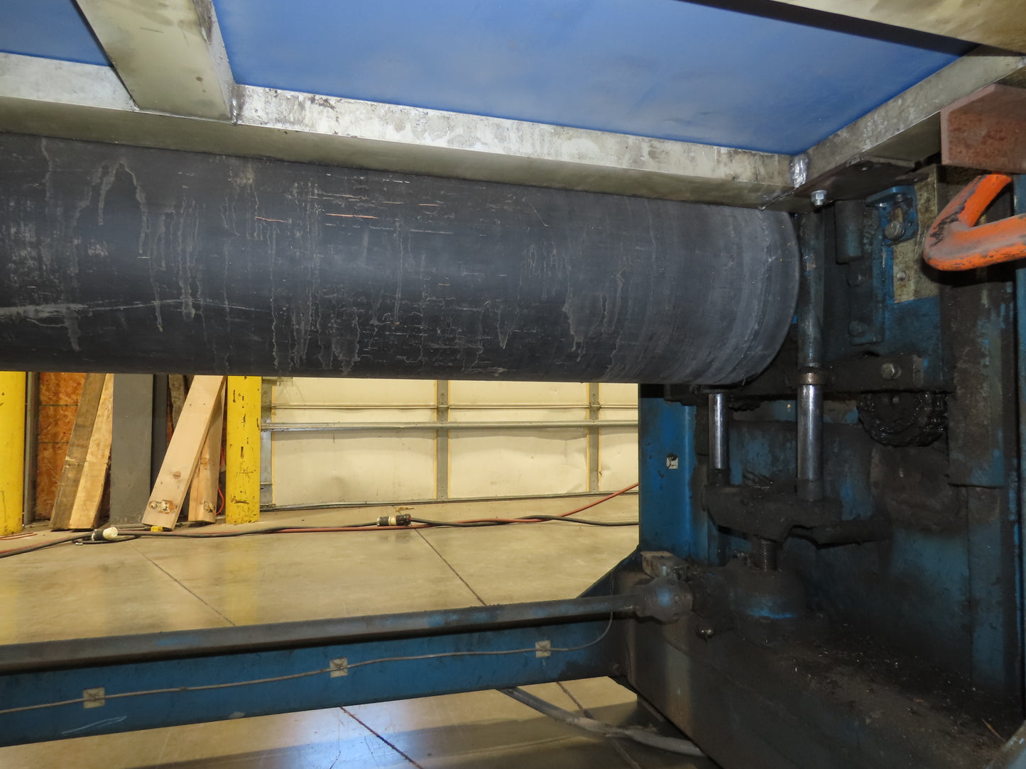 Black Bros 2-Roll Laminator Fiberglass Sheet Press 9' 2"W Rollers 5Hp 3PH