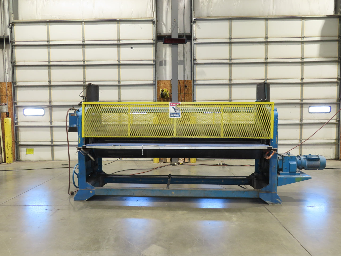 Black Bros 2-Roll Laminator Fiberglass Sheet Press 9' 2"W Rollers 5Hp 3PH