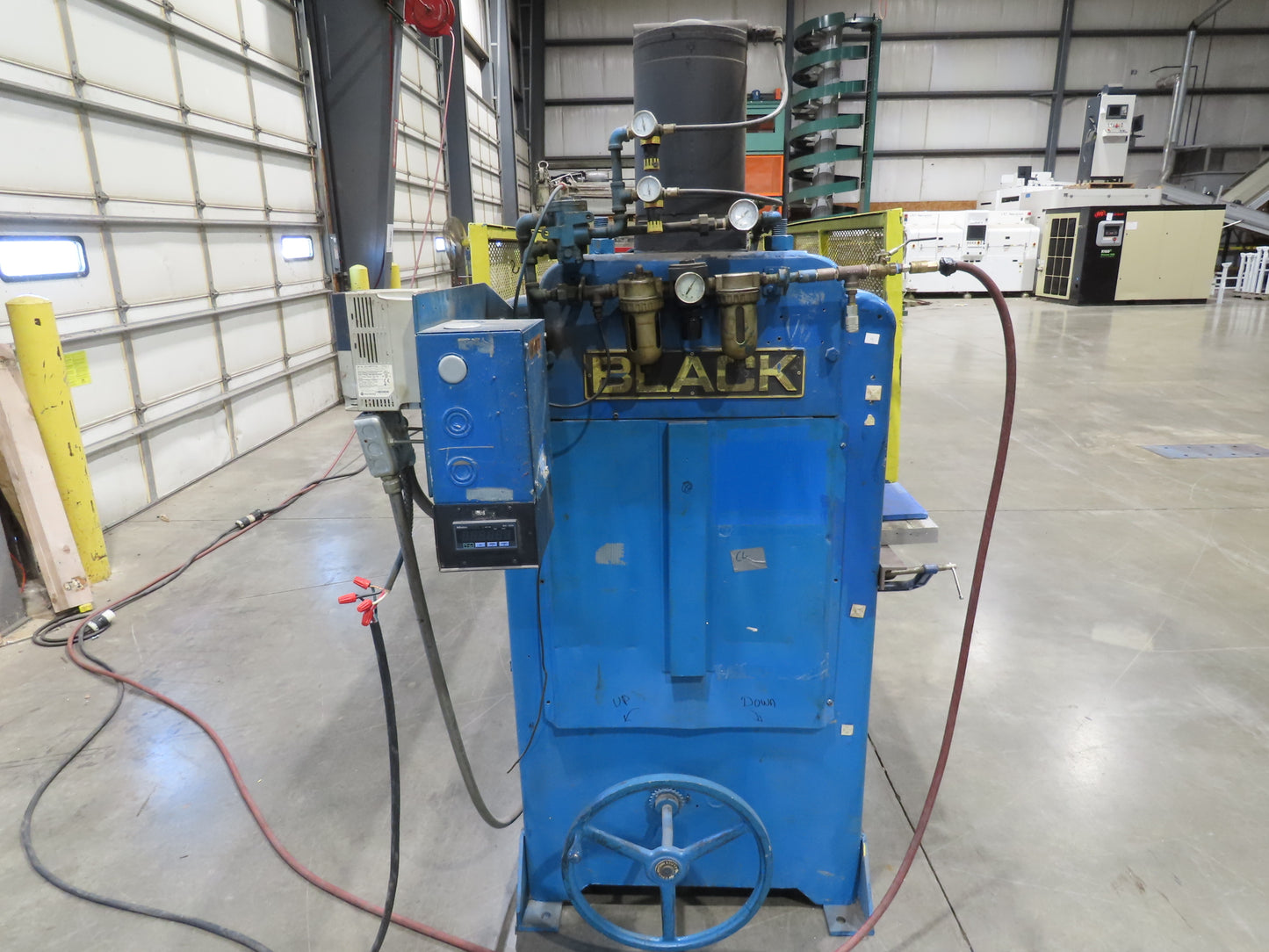 Black Bros 2-Roll Laminator Fiberglass Sheet Press 9' 2"W Rollers 5Hp 3PH