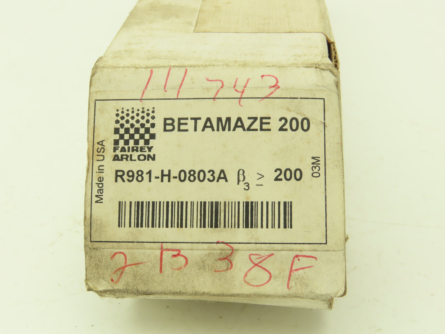 Fairey Arlon R981-H-0803A Hydraulic Fluid Filter Betamaze 200